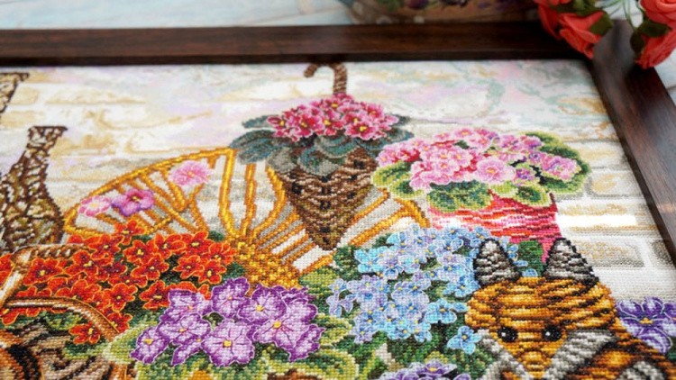 Набор для вышивания «Фиалки» — картинка 4