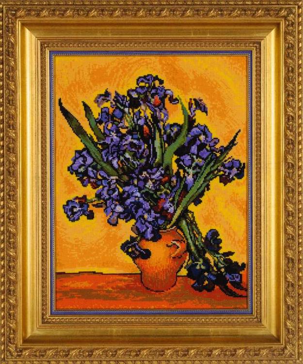 Набор для вышивания «Ирисы. Ван Гог» — картинка 3