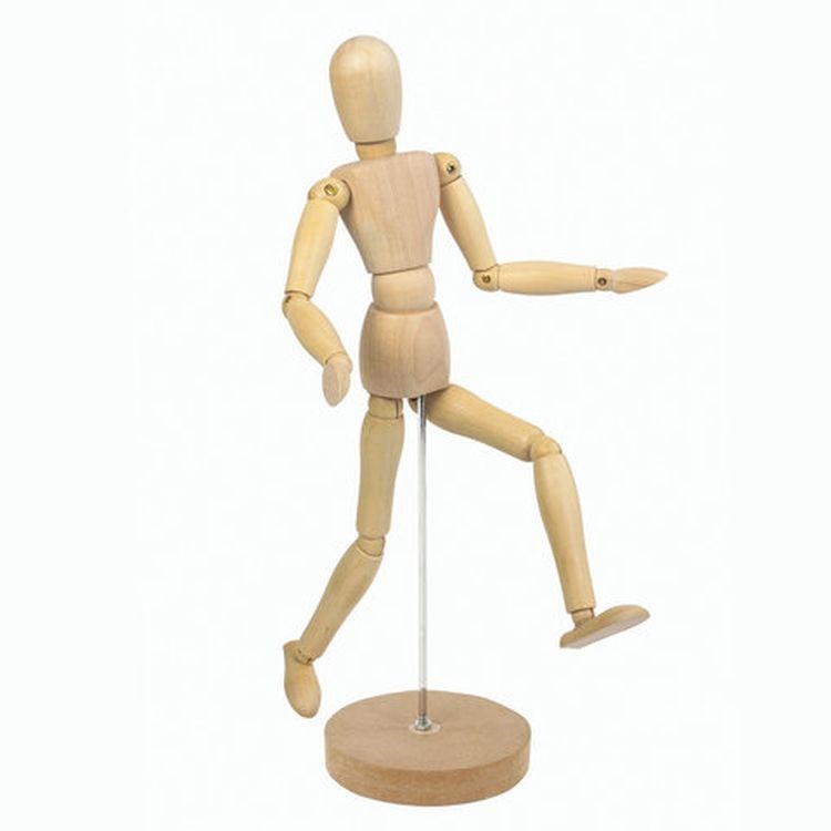 Манекен человека художественный женский, дерево, высота 51 см, BRAUBERG ART CLASSIC — картинка 7