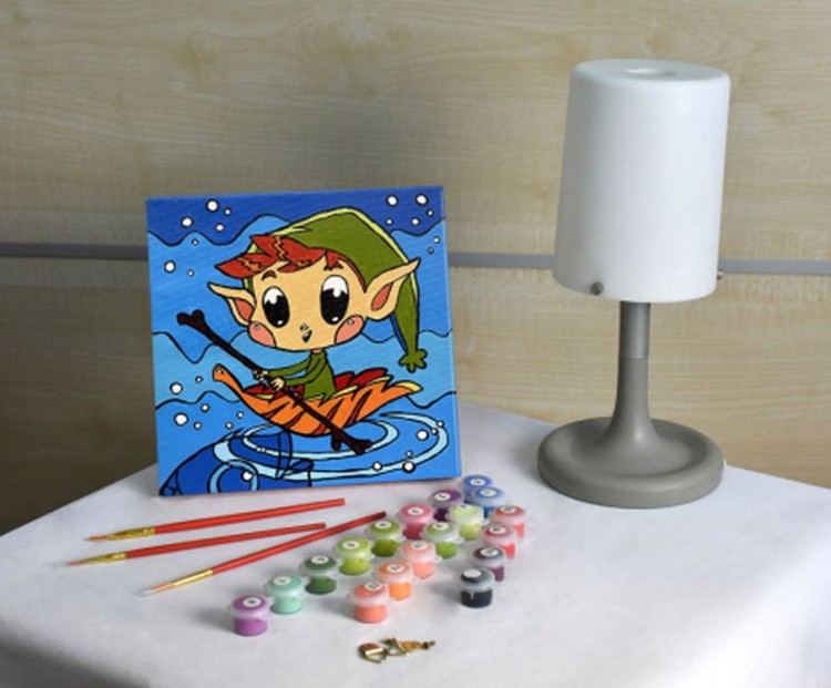 Картина по номерам «Маленькая лодочка» — картинка 3