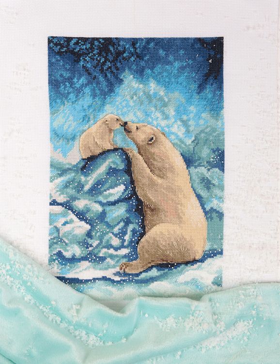 Набор для вышивания «Мишки на Севере» — картинка 3