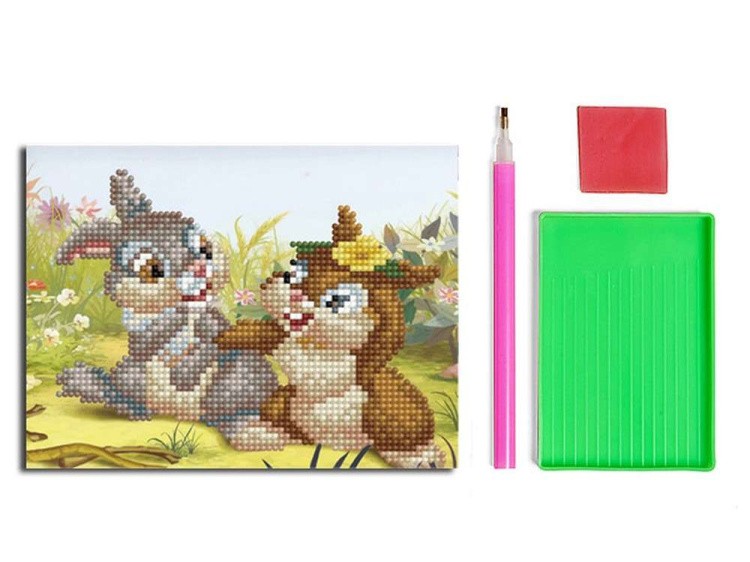 Алмазная вышивка-открытка «Разговор по душам» — картинка 2