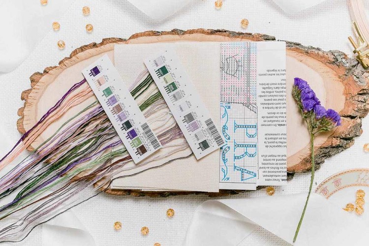 Набор для вышивания «Букет с гортензией» — картинка 7