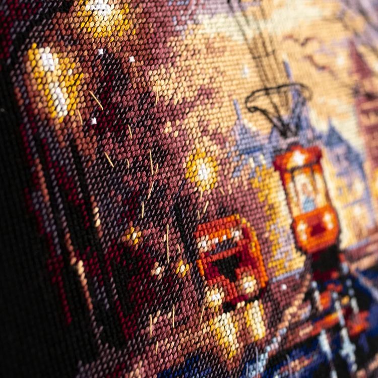 Набор для вышивания «Ночной трамвай» — картинка 5