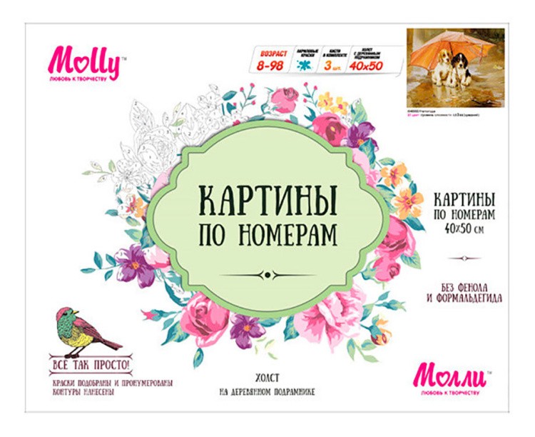 Картина по номерам «Непогода» — картинка 2