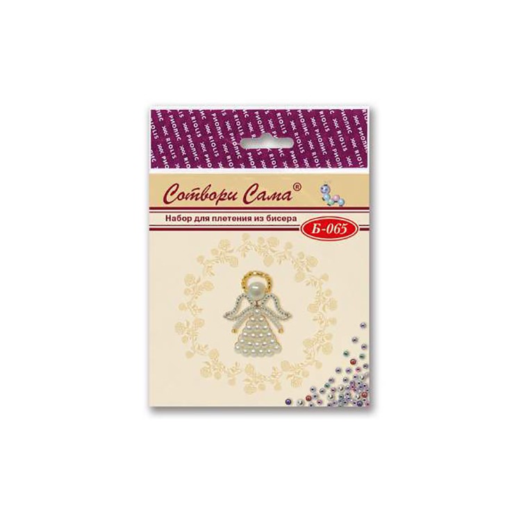 Набор для бисероплетения «Игрушка Ангелочек» — картинка 4