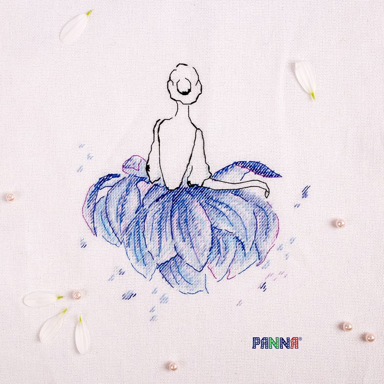 Набор для вышивания «Балерина. Лотос» — картинка 2