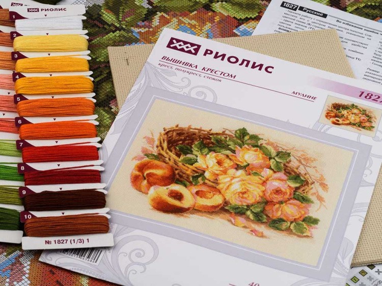 Набор для вышивания «Сочный персик» — картинка 3