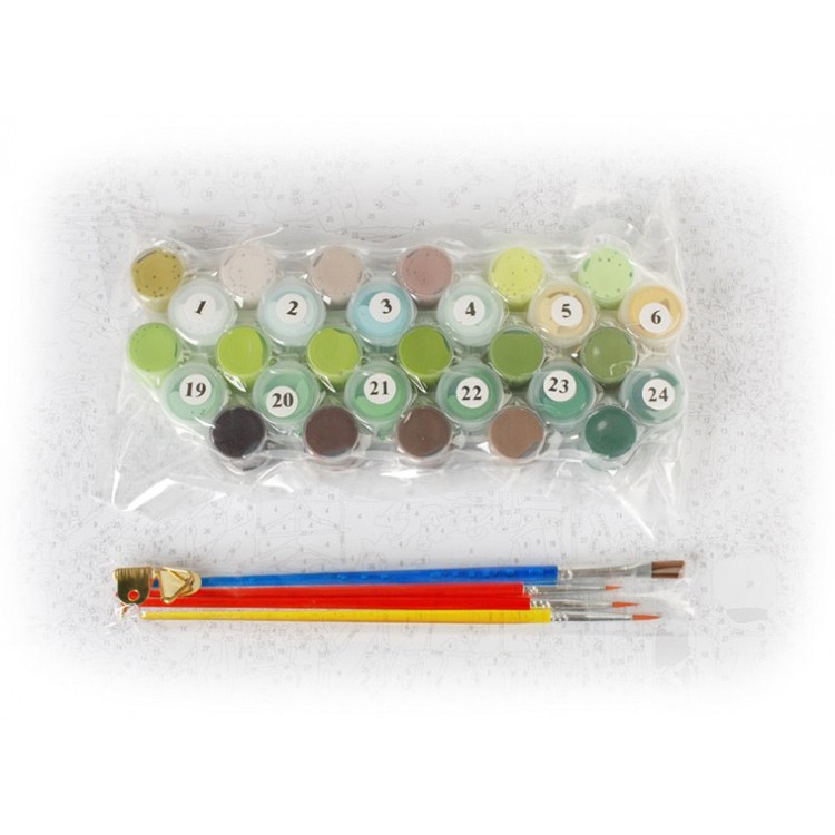 Картина по номерам «Лесенка» — картинка 3