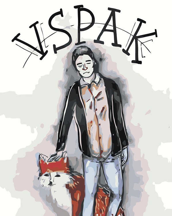Картина по номерам «Vspak: Арт с лисой»