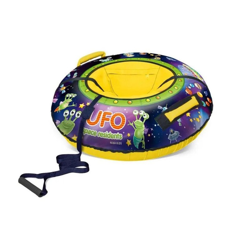 Детская зимняя ватрушка тюбинг для катания 85 см — картинка 4