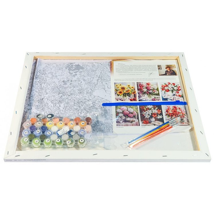 Картина по номерам «Ромашковое настроение» — картинка 3