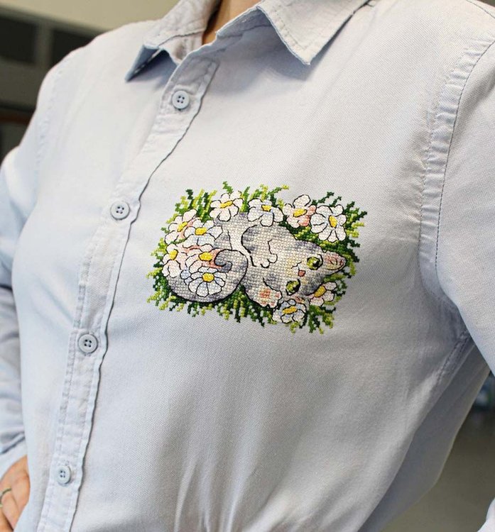 Набор для вышивания «Раз ромашка, два ромашка…» — картинка 5