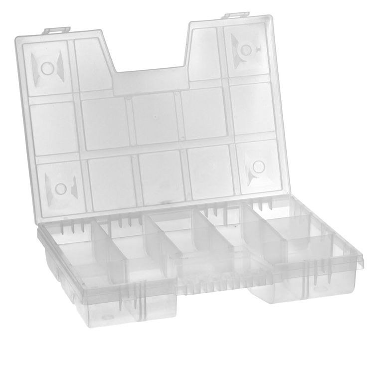 Коробка для швейных принадлежностей, пластик, цвет: салатовый, 35,5x31x6 см, Gamma — картинка 2