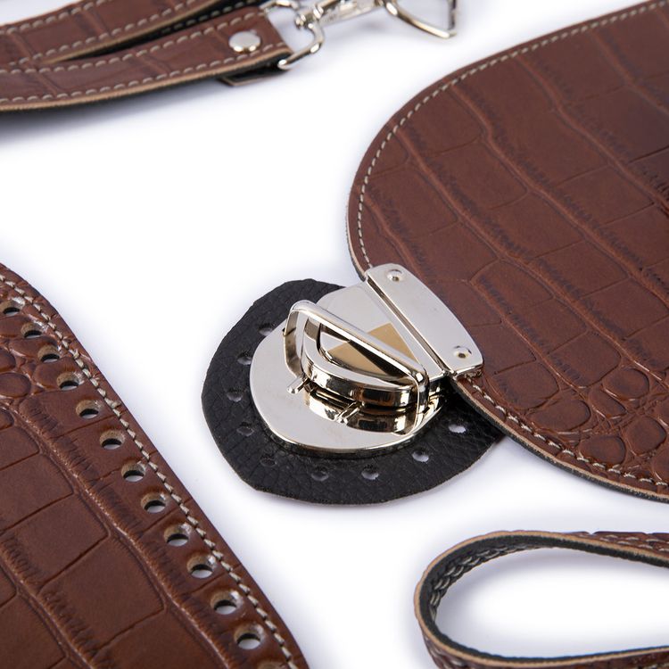 Набор для вязаного рюкзака «Коричнево-бежевый», Gamma — картинка 3