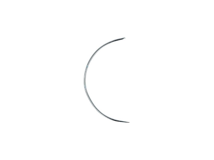 Иглы ручные изогнутые Micron для вышивания бисером №10, 2 шт., арт. KSM-505 — картинка 2