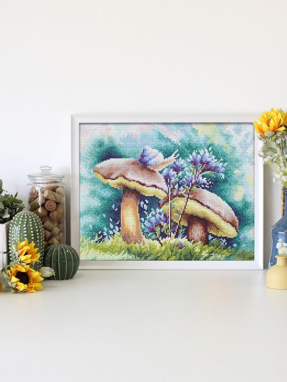 Алмазная вышивка «В летнем лесу» — картинка 2
