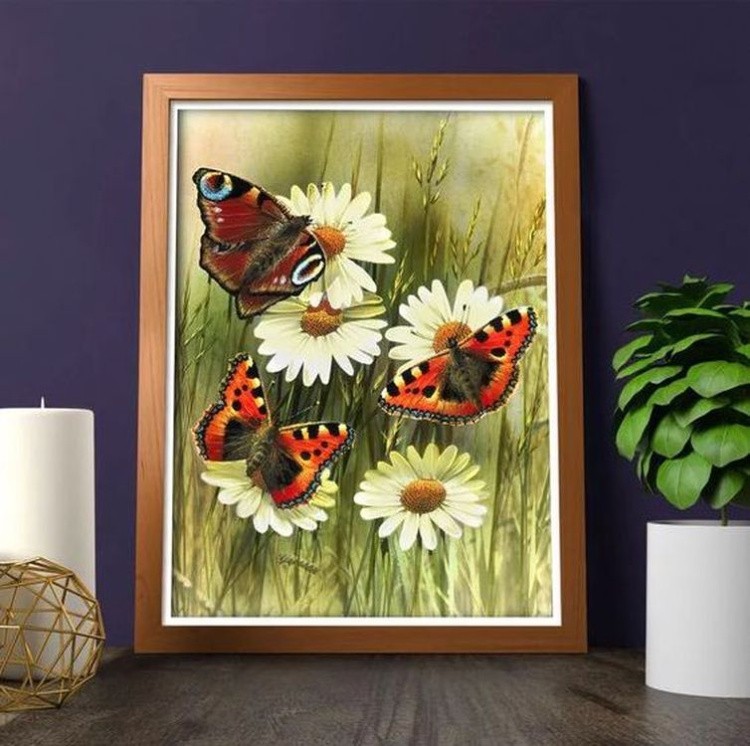 Алмазная вышивка «Бабочки» — картинка 4