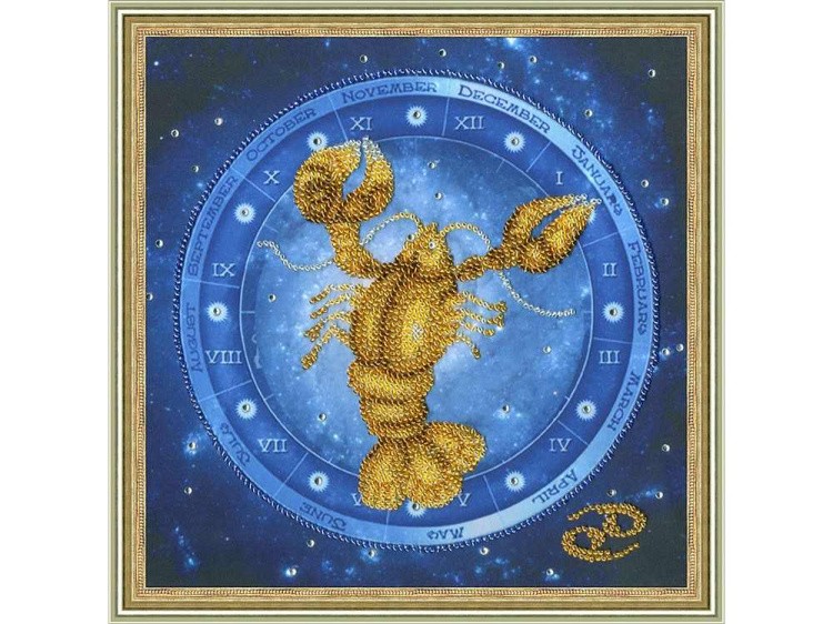 Набор вышивки бисером «Рак» — картинка 2