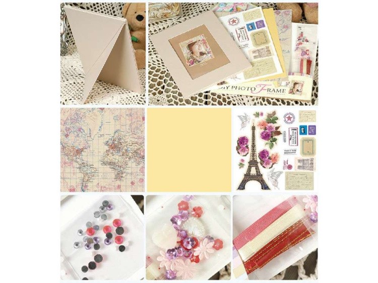 Набор для скрапбукинга «Парижские грезы - Фоторамка» — картинка 2