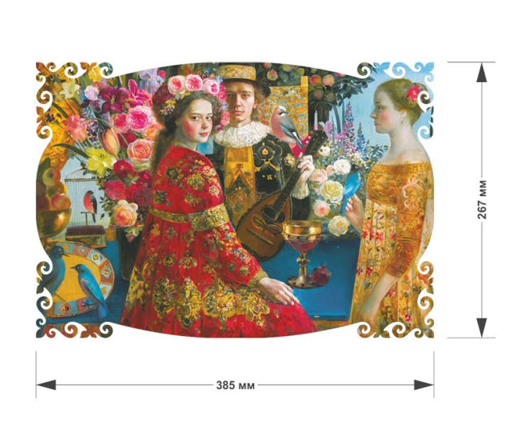 Деревянные пазлы DAVICI «Памяти Рембрандта» — картинка 2