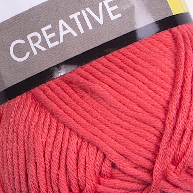 Пряжа YarnArt Creative (236), коралл, 5 шт. по 40 г — картинка 2