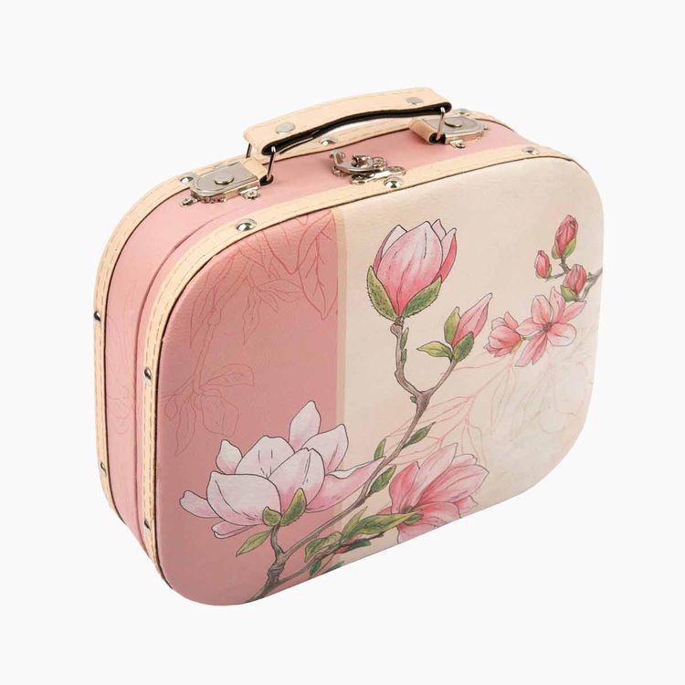 Декоративная шкатулка-чемоданчик «Цветущая веточка», 25х21х7,5 см, Gamma