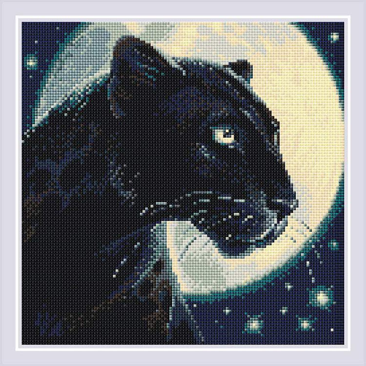 Алмазная вышивка «Пантера» — картинка 2