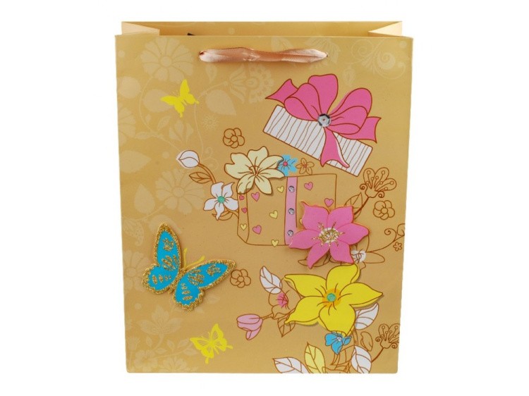 Подарочный пакет «Изумрудная бабочка» — картинка 2