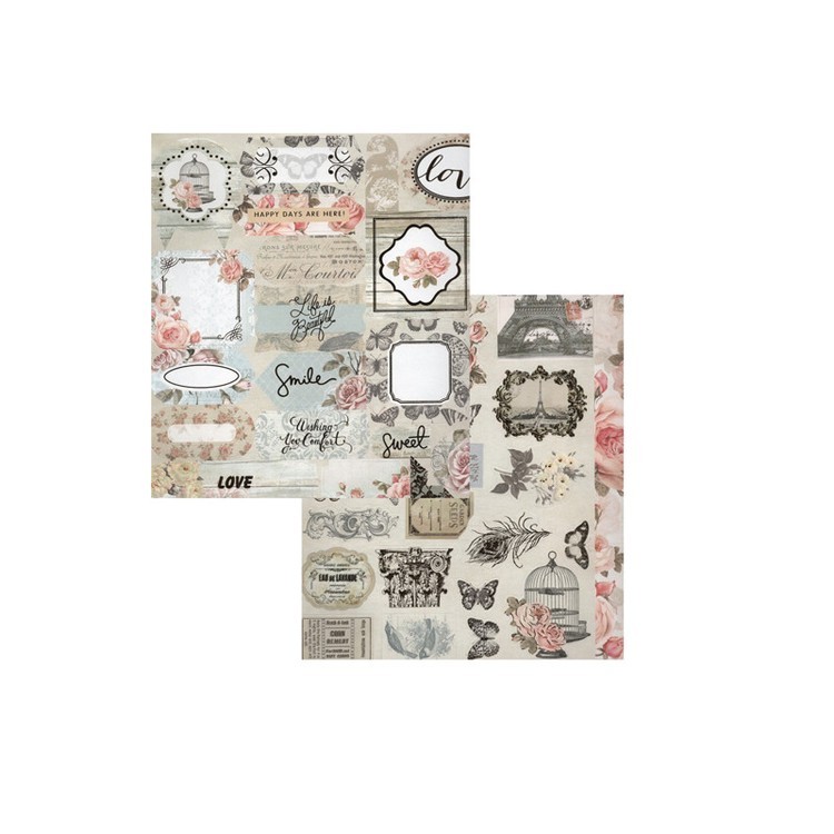 Набор бумаги «Розовая сказка» — картинка 7