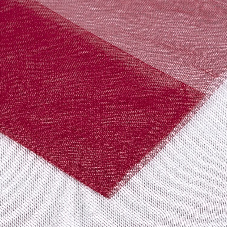 Фатин Кристалл средней жесткости, блестящий, 5 м x 300 см, цвет: красный, Kristal — картинка 2