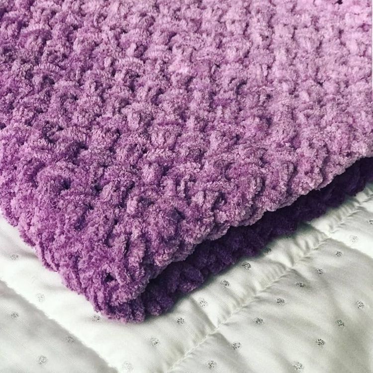 Пряжа ALIZE Puffy Fine Ombre Batik (7266), темно-синий, 5 шт. по 500 г — картинка 6