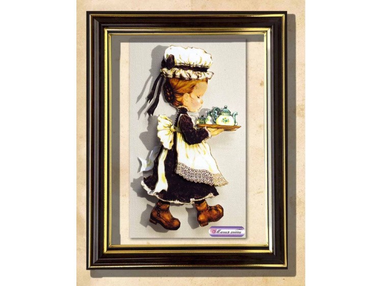 Рамка-аквариум с прозрачным дном для папертоли — картинка 7