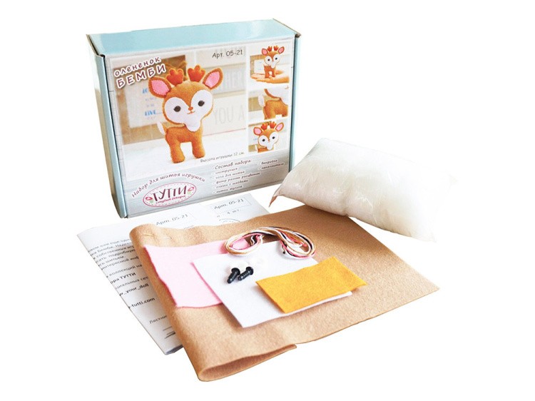 Набор для шитья игрушки «Олененок Бемби» — картинка 3