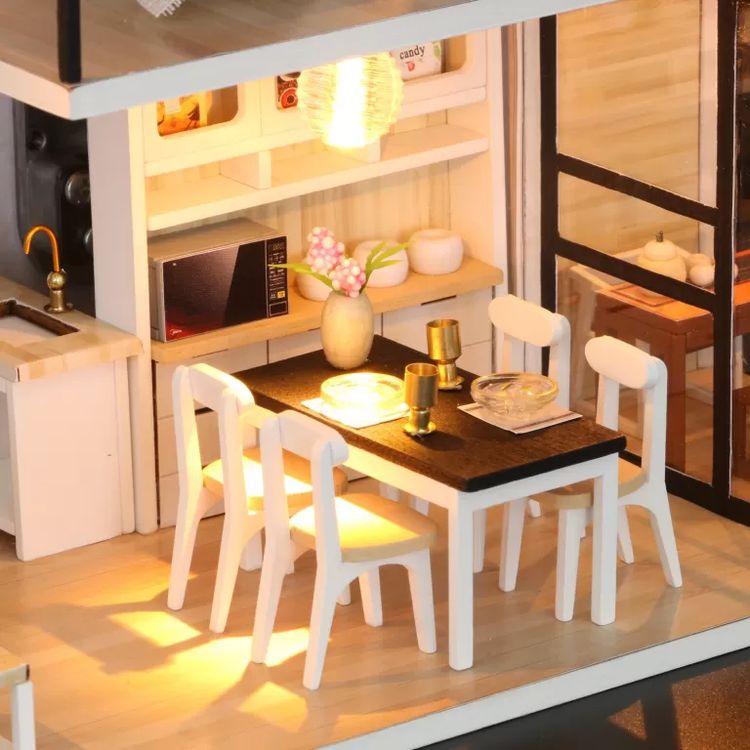 Миниатюрная сборная модель (румбокс) «Комната Модерн» — картинка 4