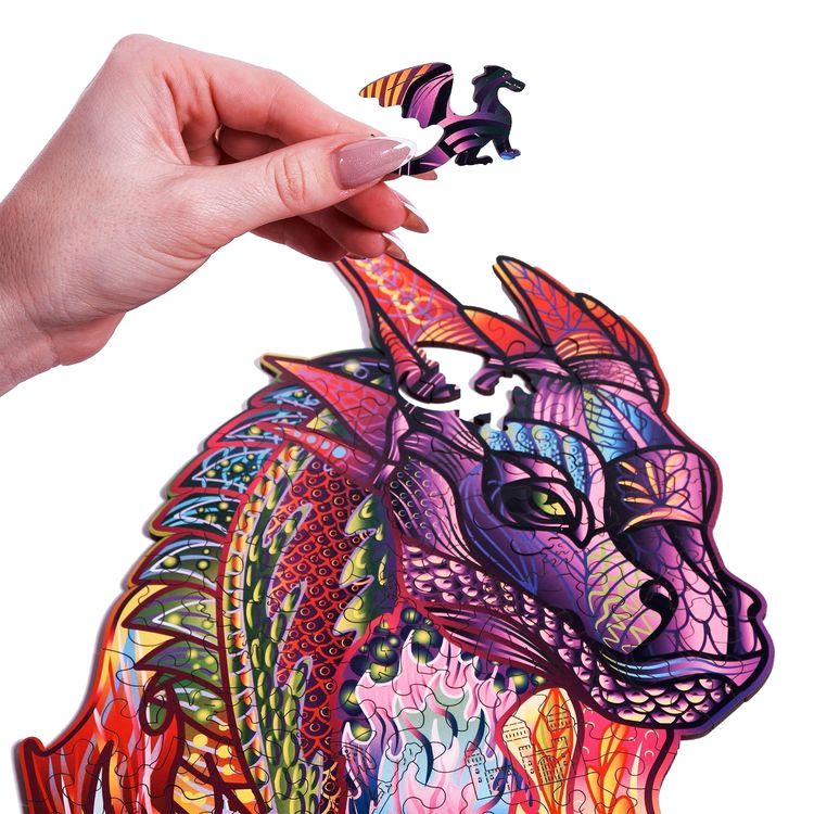 Деревянный пазл Wood Trick «Волшебный Дракон» — картинка 4