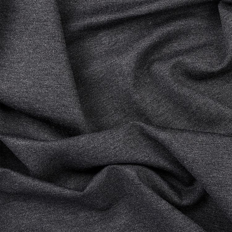 Ткань Джерси, 5 м x 155 см, 350 г/м², цвет: серый меланж, TBY — картинка 5