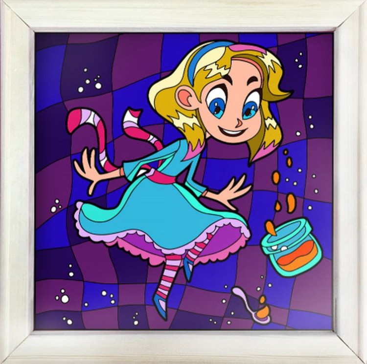 Картина по номерам «Алиса» — картинка 2