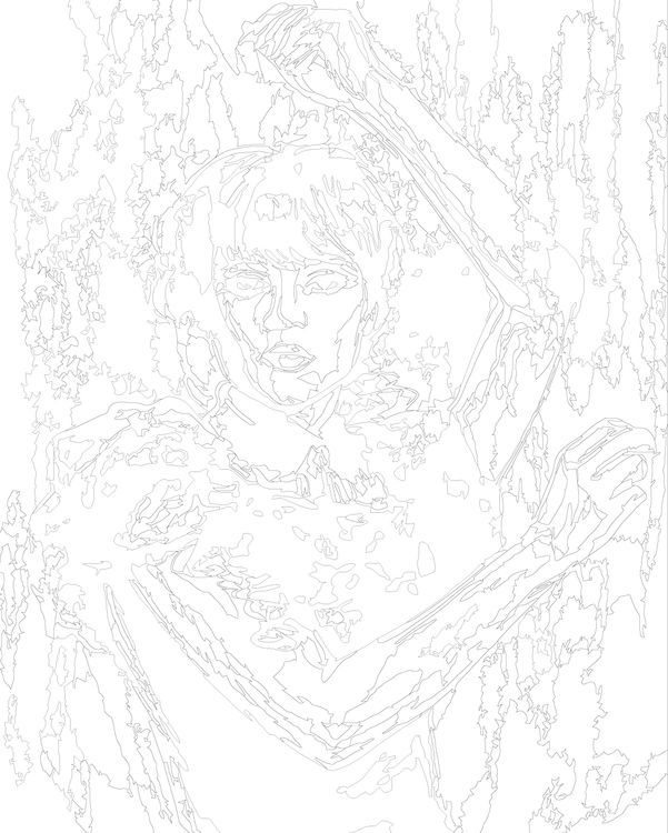 Картина по номерам «Wednesday Уэнсдей Аддамс: Танец на балу 4» — картинка 2