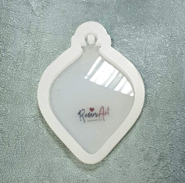 Молд силиконовый Новогодняя игрушка Фонарик, ResinArt — картинка 3