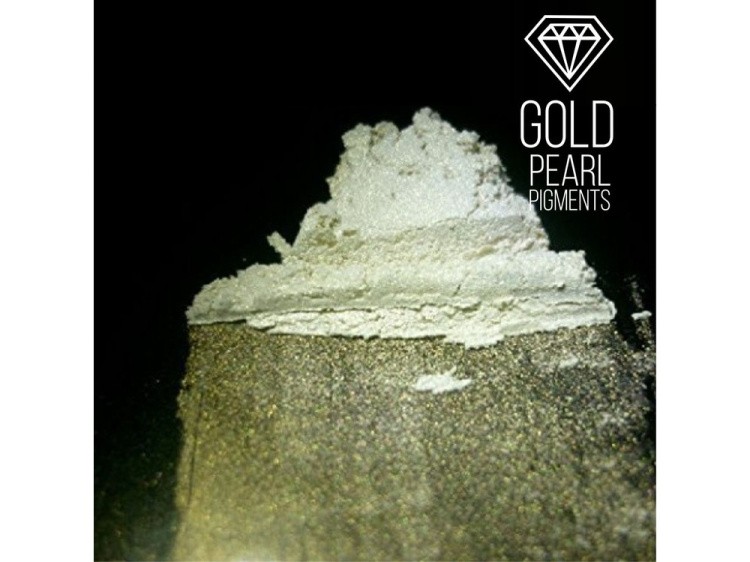 Пигмент минеральный золотой (Gold) 25 мл, CraftPigments Pearl