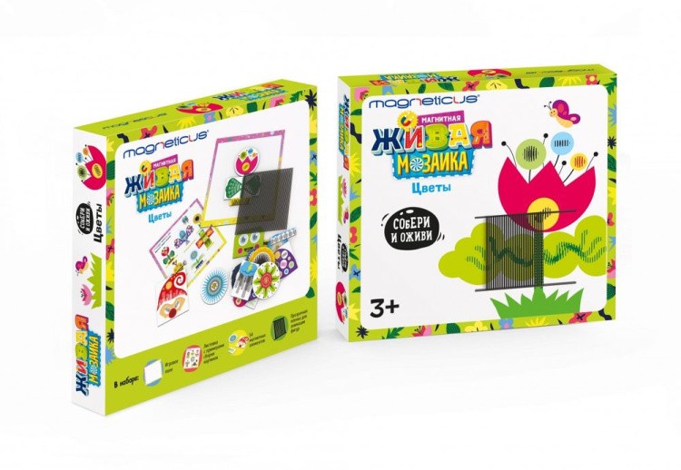 Анимированная магнитная мозаика «Цветы» — картинка 2