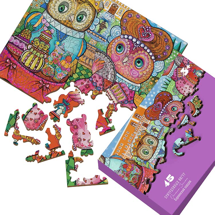 Деревянные пазлы DAVICI «Королевский подарок» — картинка 8