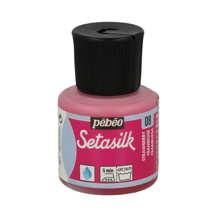 Краска по шелку Setasilk PEBEO, цвет: малина, 45 мл