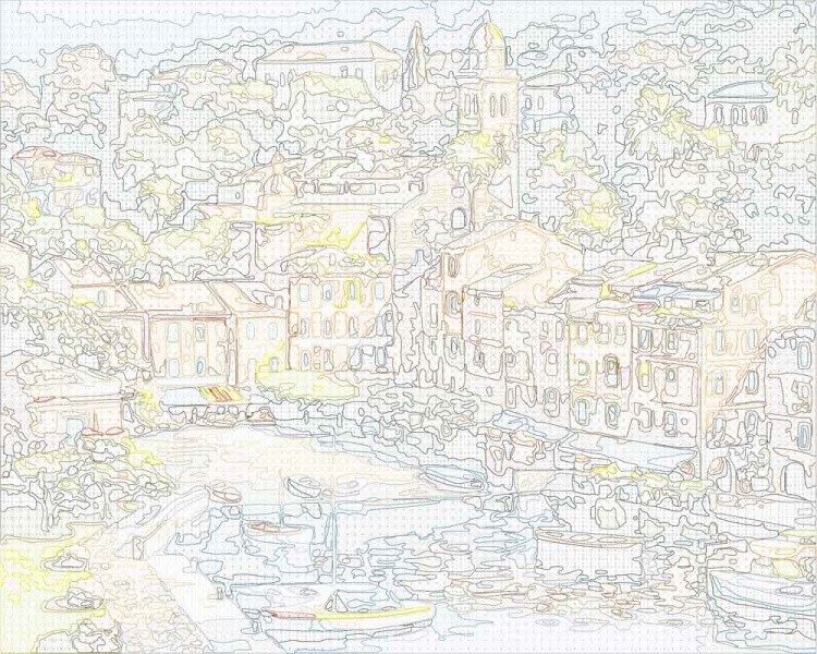 Картина по номерам «Солнечная Италия» — картинка 4