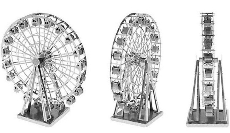 Сборная модель Чертово колесо — картинка 3