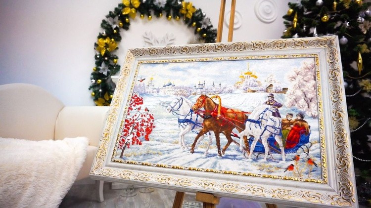 Набор для вышивания «Крещенские морозы» — картинка 3