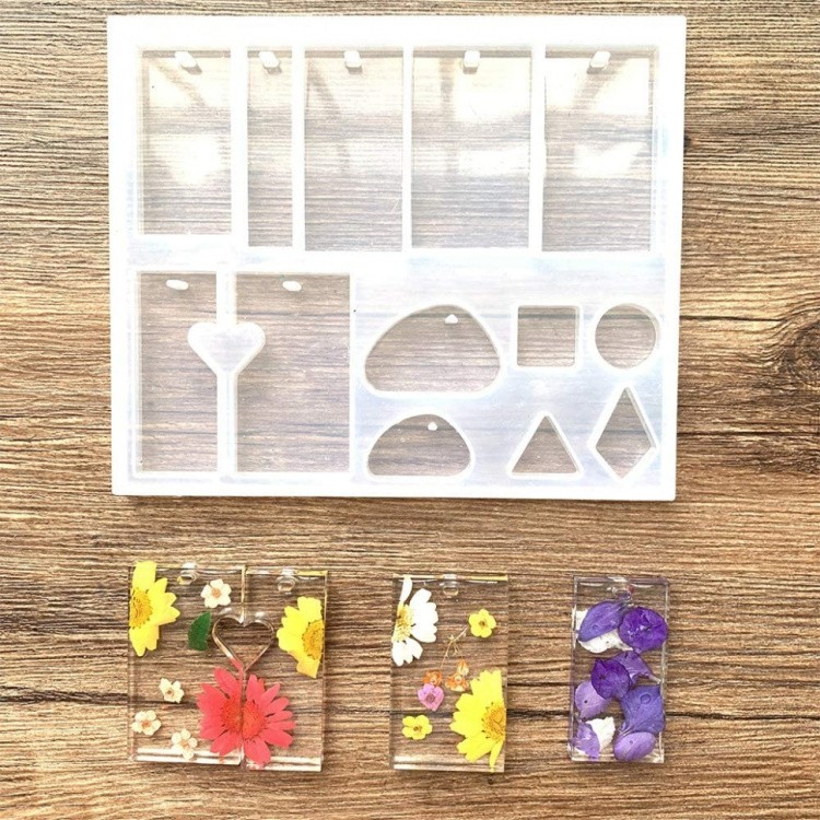 Силиконовый молд для кулонов, 12х14 см — картинка 5