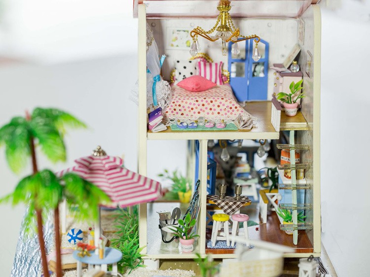 Набор для создания миниатюры (румбокс) «Лазурный берег» — картинка 4