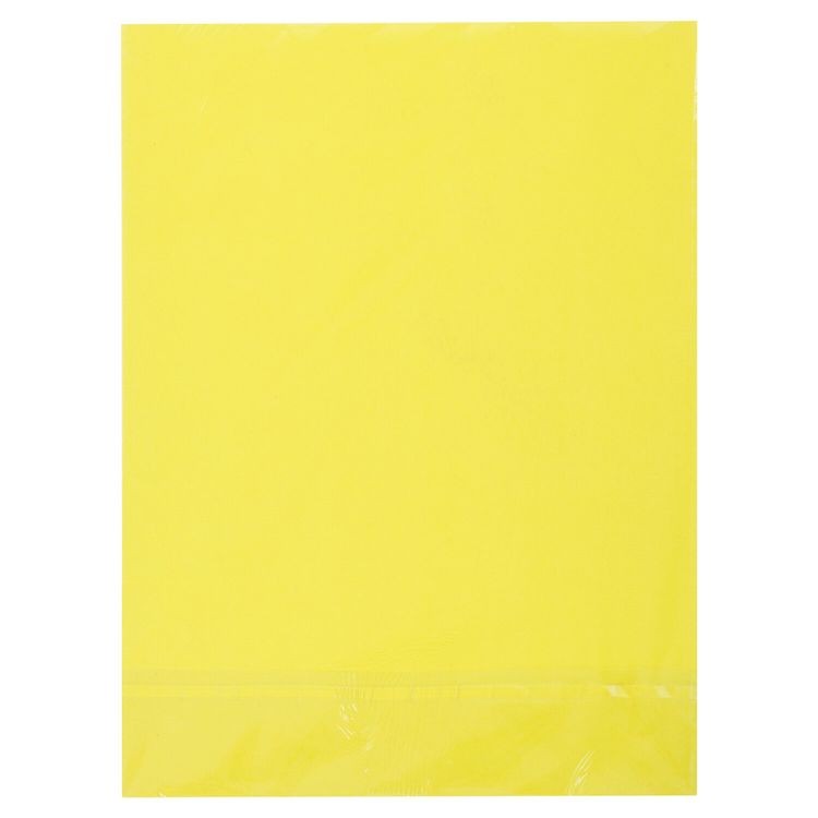 Картон цветной А4 тонированный в массе, 50 л., желтый, 220 г/м2, Brauberg — картинка 3